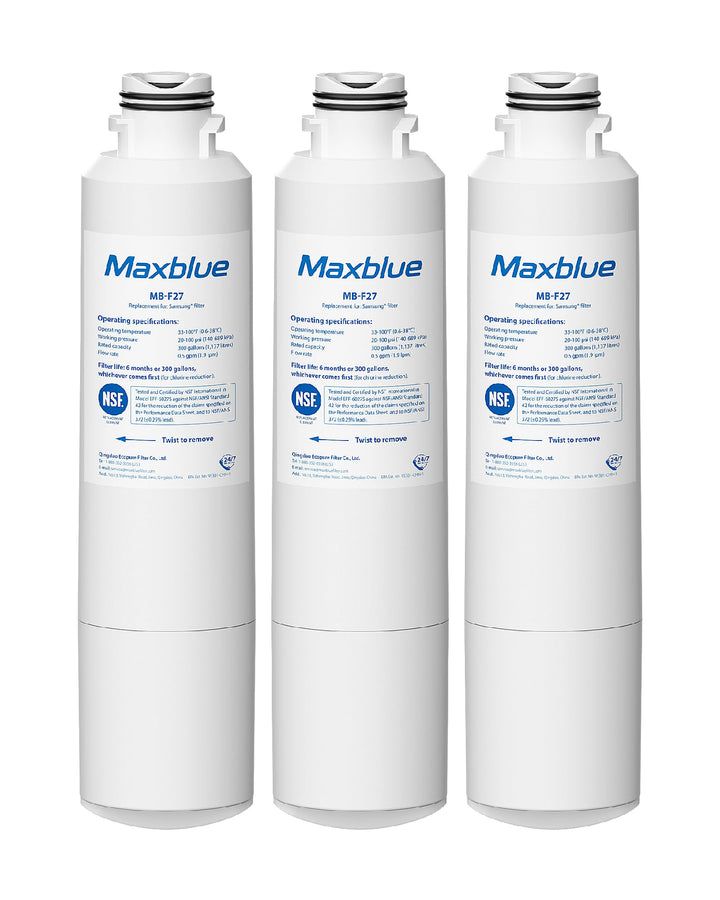 Maxblue DA29-00020B Kühlschrank Wasserfilter, Kompatibel mit Samsung DA29-00020B, DA29-00020A, HAFCI