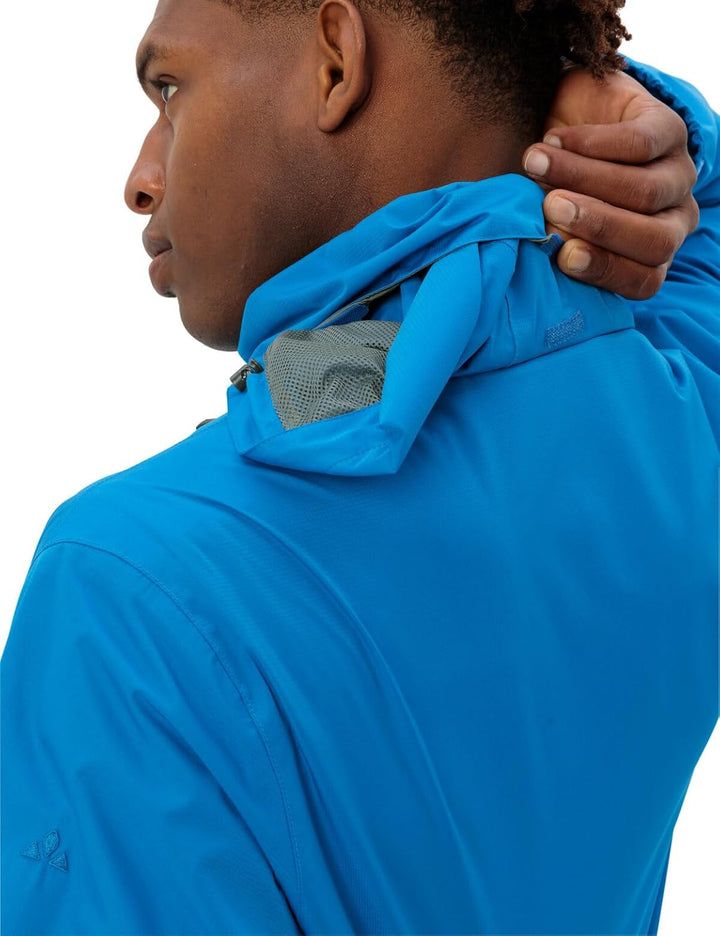 VAUDE Regenjacke Herren Escape Light, Wasserabweisende Outdoor-Jacke, Atmungsaktiver Windbreaker mit