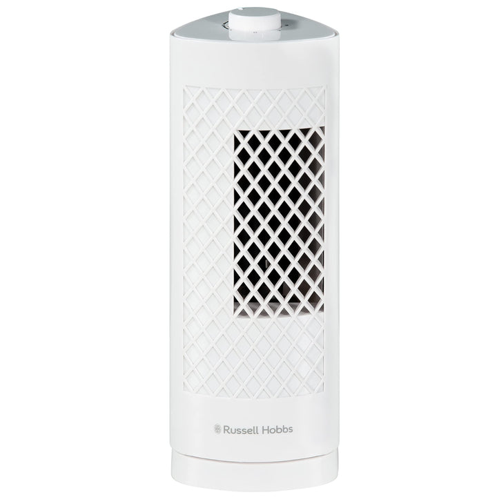 Russell Hobbs RHTF1321 Mini-Turmventilator, leicht, 33 cm, tragbar, 3 Geschwindigkeiten, 75° Schwenk