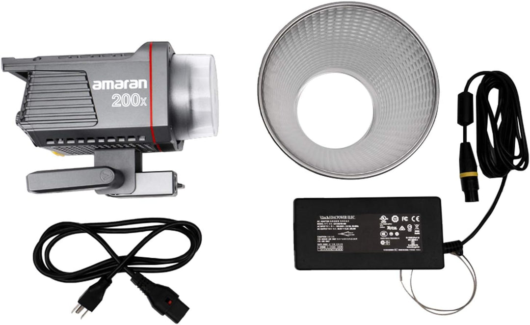 Aputure Amaran 200x LED Videolicht Aufnahmelicht Leicht Kompakt 200W 2700-6500k Zweifarbig Dimmbar C