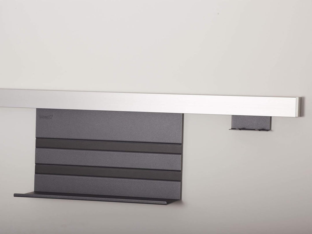 Kesseböhmer Linero MosaiQ Starterset Profilleiste 900 mm + Universalablage + 2er Hakenleiste Graphit