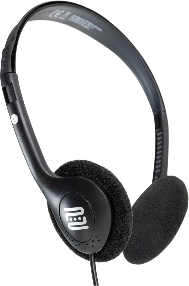 Pronomic KH-10BK HiFi Leicht Kopfhörer (nur 50g Gewicht, Verstellbarer Kopfbügel, ideal für MP3-Play
