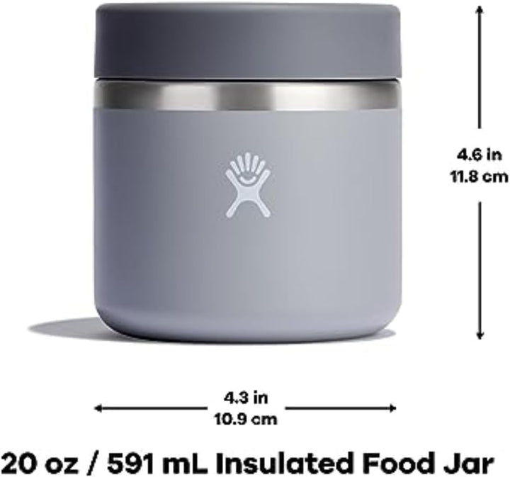 Hydro Flask Isolierter Lebensmittelbehälter, 590 ml, Schwarz Schwarz 20 FL OZ 590 ml, Schwarz 20 FL