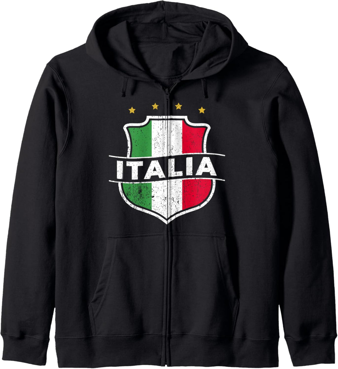 ITALIA 2021 Italien Trikot Fussball Fan Geschenk Kapuzenjacke