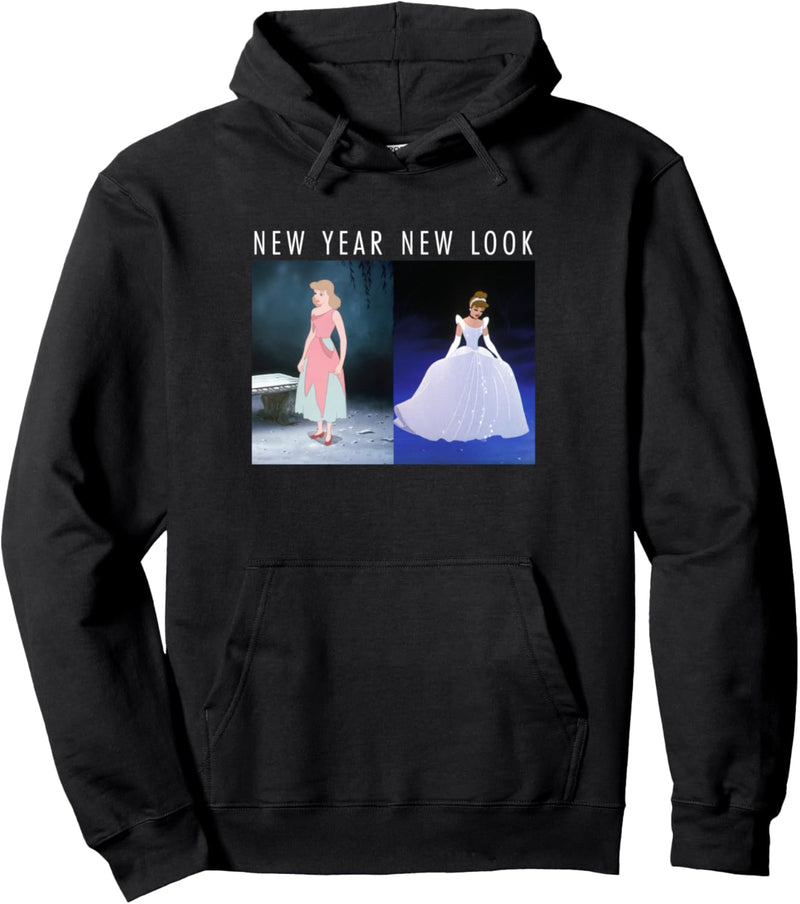 Disney Cinderella New Year New Look Split Poster Pullover Hoodie