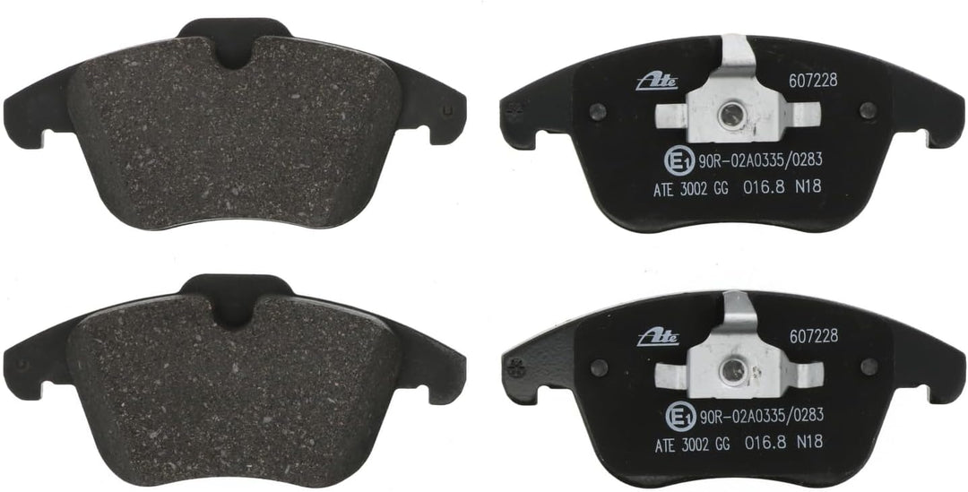 ATE Original Bremsbeläge - Belagsatz - für Scheibenbremse - 13.0460-7228.2 - ECE-R90 Strassenzulassu