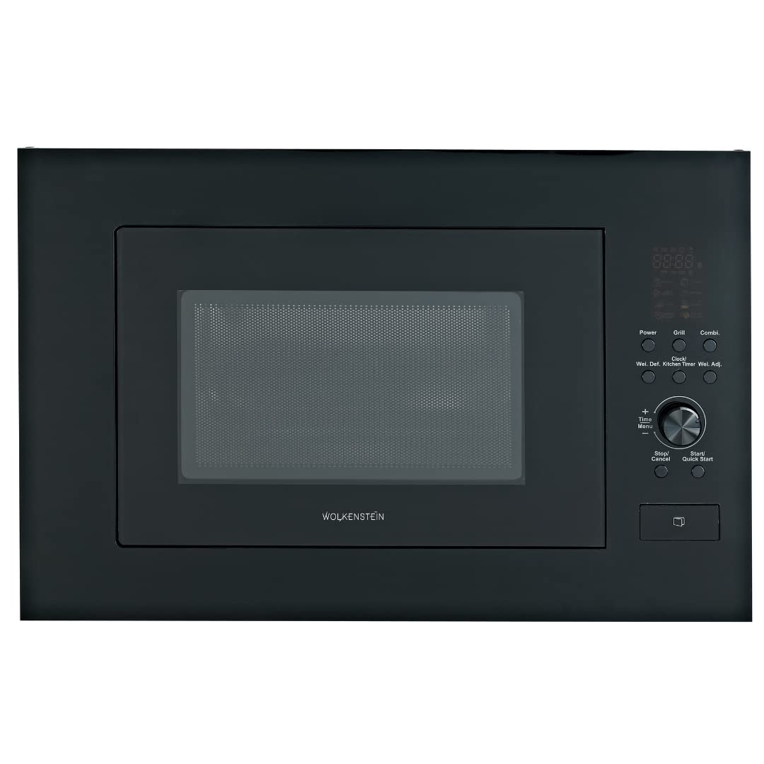 WOLKENSTEIN Einbau Mikrowelle WMW900-25GB EB/ 900W Mikrowellenleistung/25L Garraum/6 Leistungsstufen