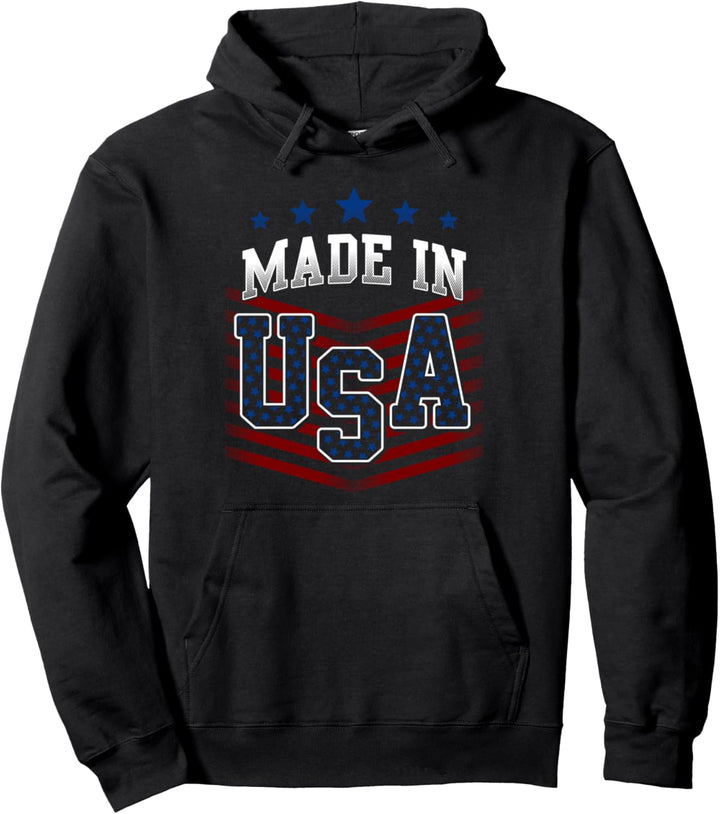 Made In USA Pullover Hoodie