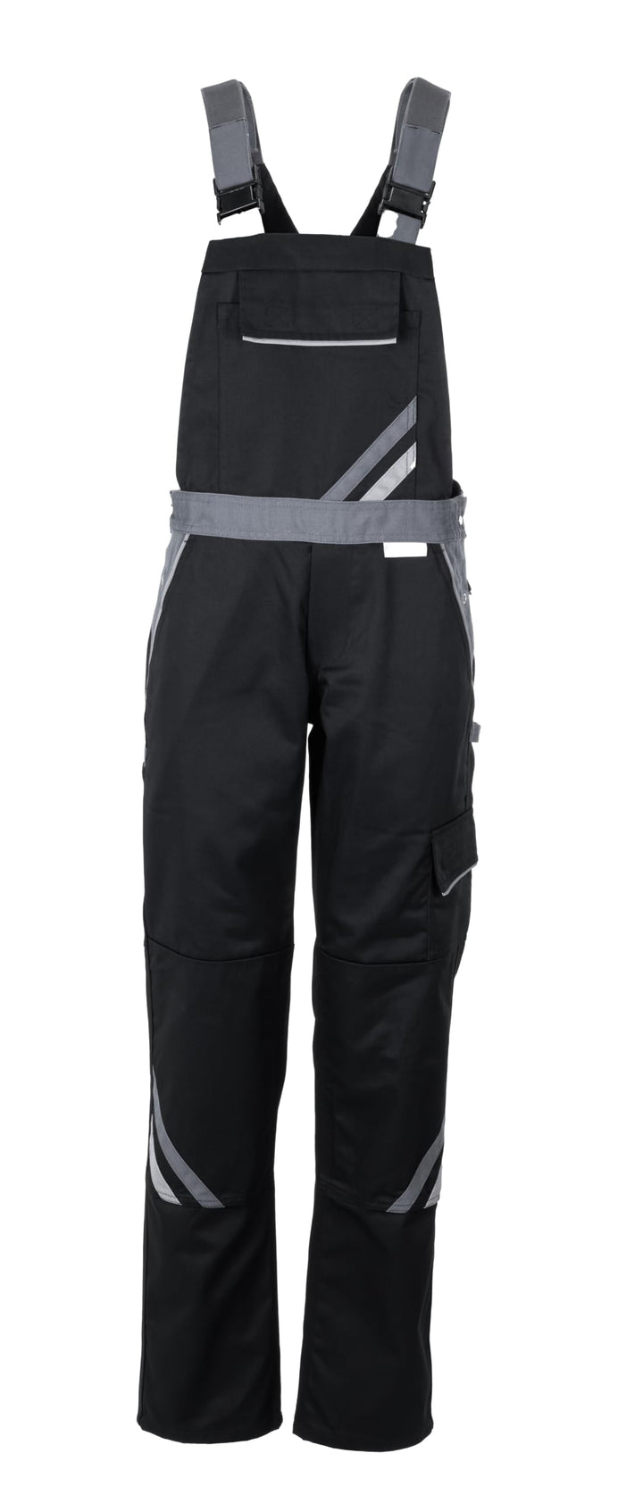 Planam Highline Damen Latzhose, viele Farben, alle Grössen 48 schwarz/schiefer/zink, 48 schwarz/schi
