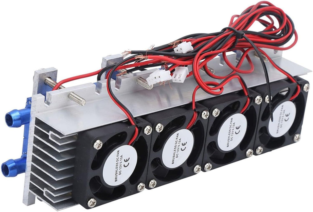 Gettimore Thermoelektrischer Peltier-Kühler, 288 W, 12 V, Gleichstrom, Halbleiter-Kühlmodul, Wasserk