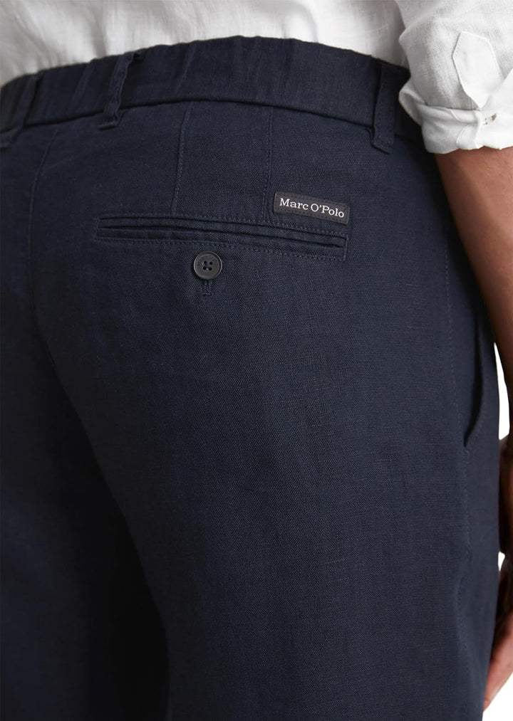 Marc OߴPolo Herren Chinohose mit Stretch-Anteil Slim Fit 32W / 30L Dark Navy, 32W / 30L Dark Navy
