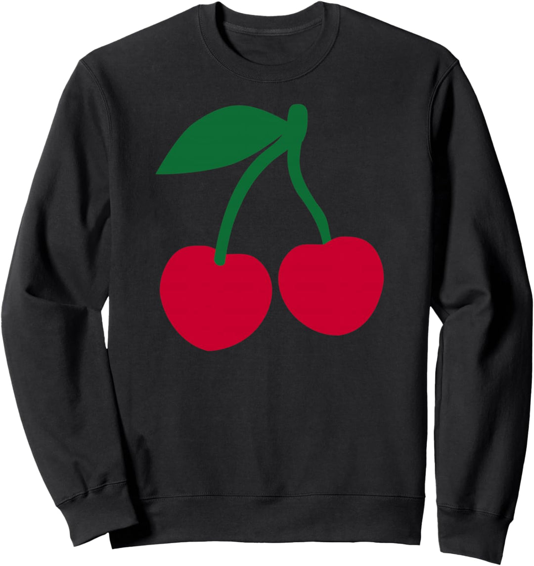 Rote Kirschen Sweatshirt
