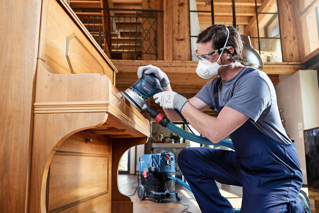 Bosch Professional 50 Stück Schleifblatt M480 Best for Wood and Paint (Holz und Farbe, Ø 125 mm, Kör