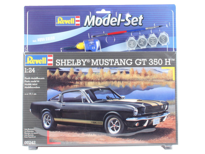 Revell Modellbausatz Auto 1:24 - Shelby Mustang GT 350 H im Massstab 1:24, Level 4, originalgetreue