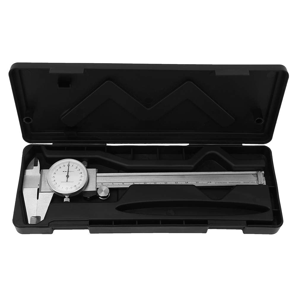 Zifferblatt Messschieber, rostfrei Hochhärte 0-150 mm Messschieber, für Messinstrument DIY Werkzeuge