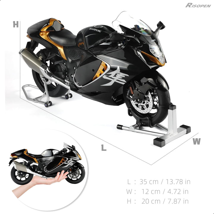 1:6 Motorradmodell Mj057-schwarz, Mj057-schwarz