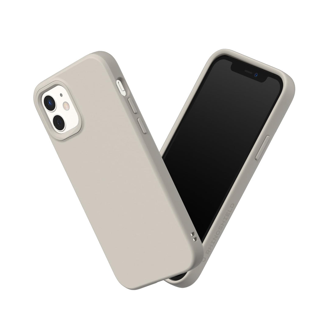 RhinoShield Case kompatibel mit [iPhone 12 Mini] | SolidSuit - Stossdämpfende & schlanke Schutzhülle