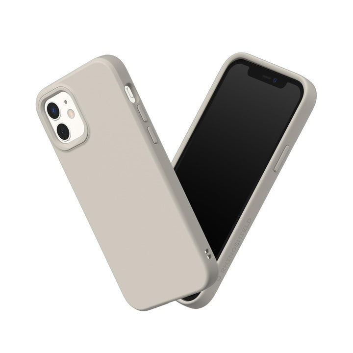 RhinoShield Case kompatibel mit [iPhone 12 Mini] | SolidSuit - Stossdämpfende & schlanke Schutzhülle