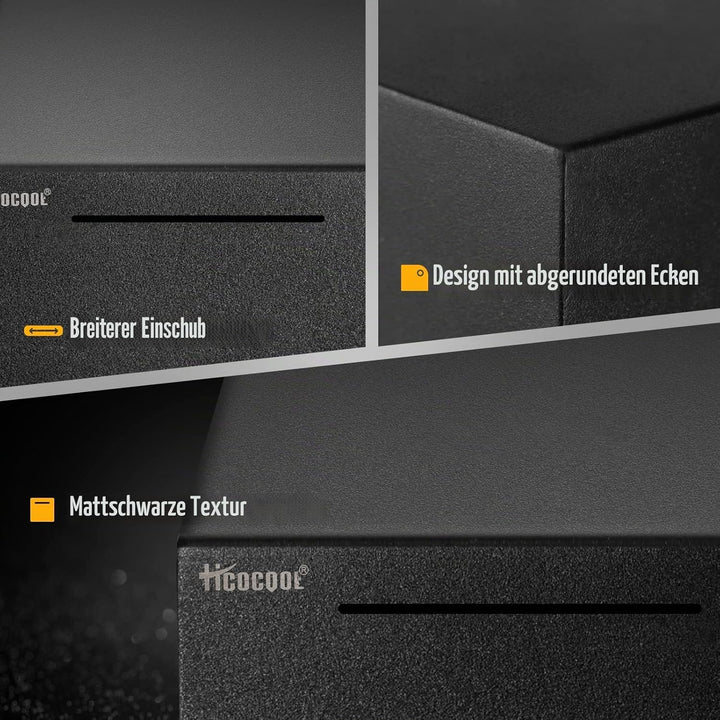 Erwachsene Spardose Edelstahl Safe Sparbüchsen für Erwachsene Einsparungen Echte Spardose (19cm) Sch
