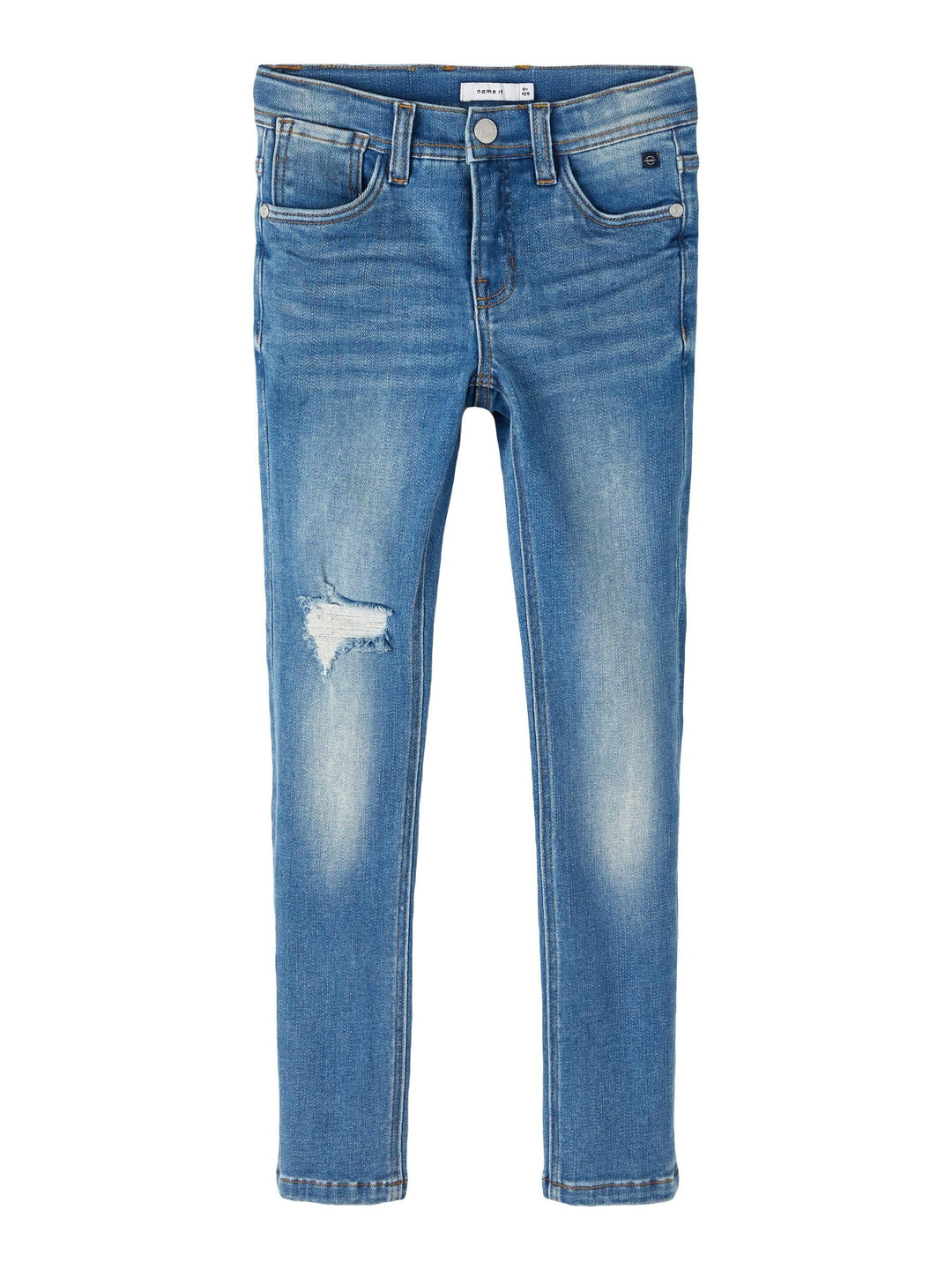NAME IT Boy Jeans X-Slim Fit 140 Medium Blue Denim, 140 Medium Blue Denim
