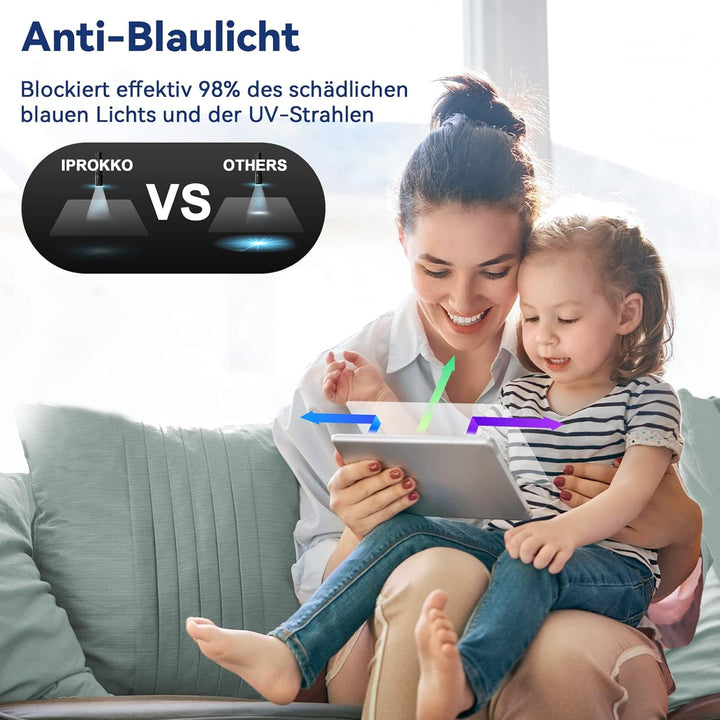 [2 Stück]Like Paper Folie Kompatibel mit iPad Air 3 10,5 Zoll 3. Gen. (2019) & iPad Pro 10,5 (2017),