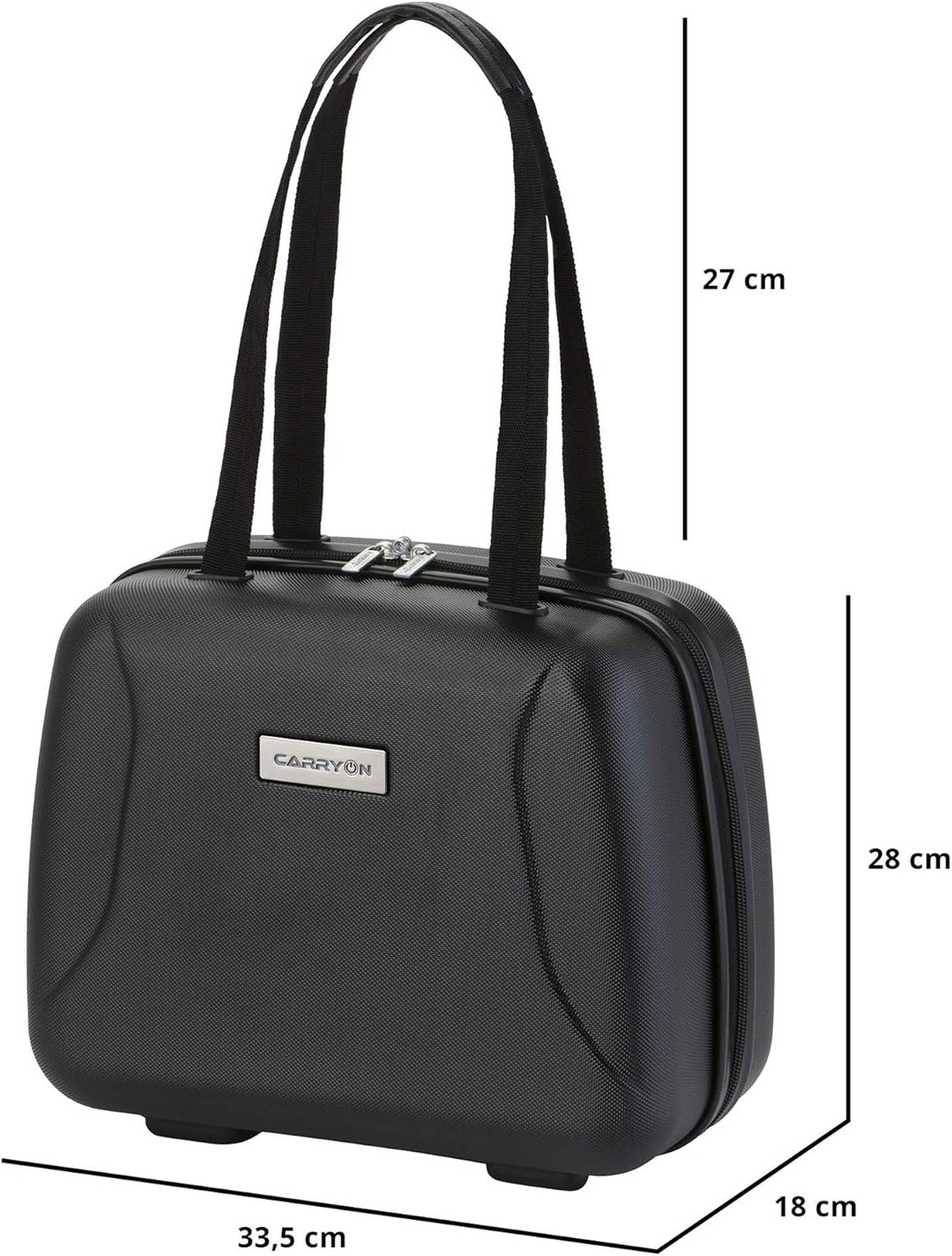 CarryOn Skyhopper Hartschalen Kosmetikkoffer mit handgepackkoffer 55cm, Beauty case mit Spiegel - Sc