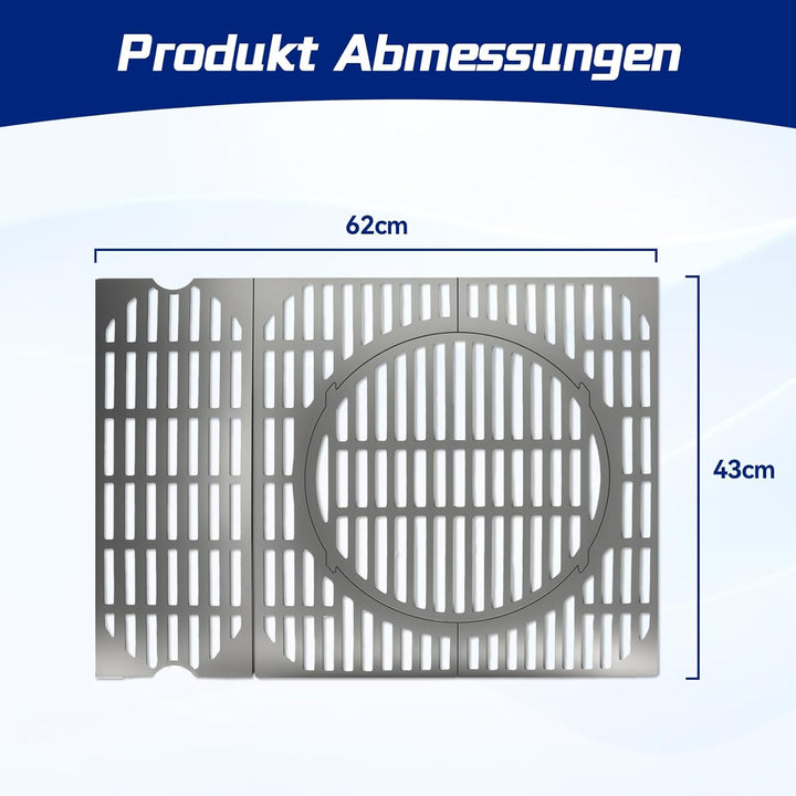 Edelstahl Switch Grid Rost-In-Rost System Mit Enders Boston 3, Landmann Triton 3 & 4, Barbecook Manu