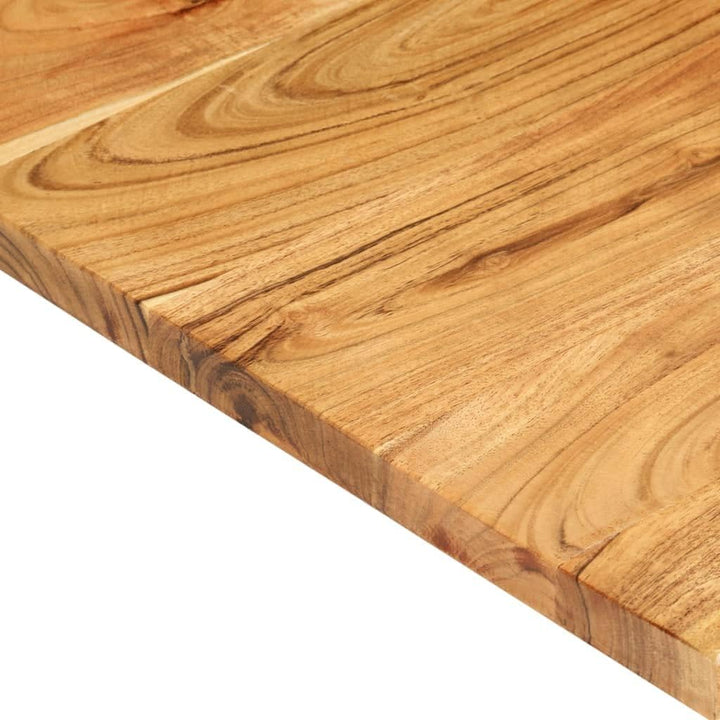 vidaXL Akazienholz Massiv Waschtischplatte Badezimmer Waschtisch Waschtischkonsole Platte Holzplatte