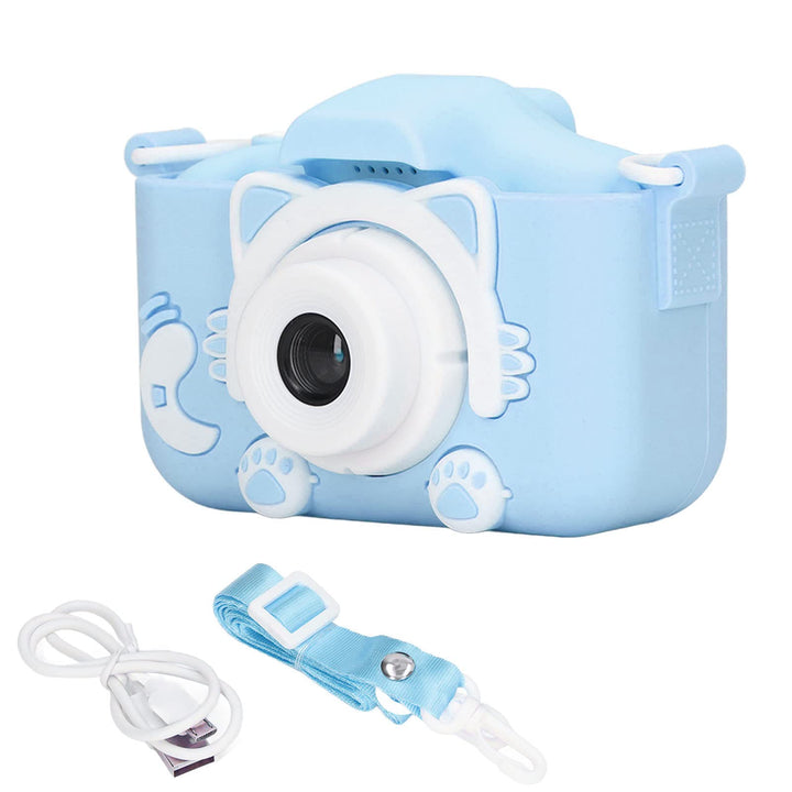 Kinderkamera, 2,0 Zoll 20MP/1080P HD Selfie Kinder Digitalkamera mit 32GB Karte, Mini Spielzeugkamer