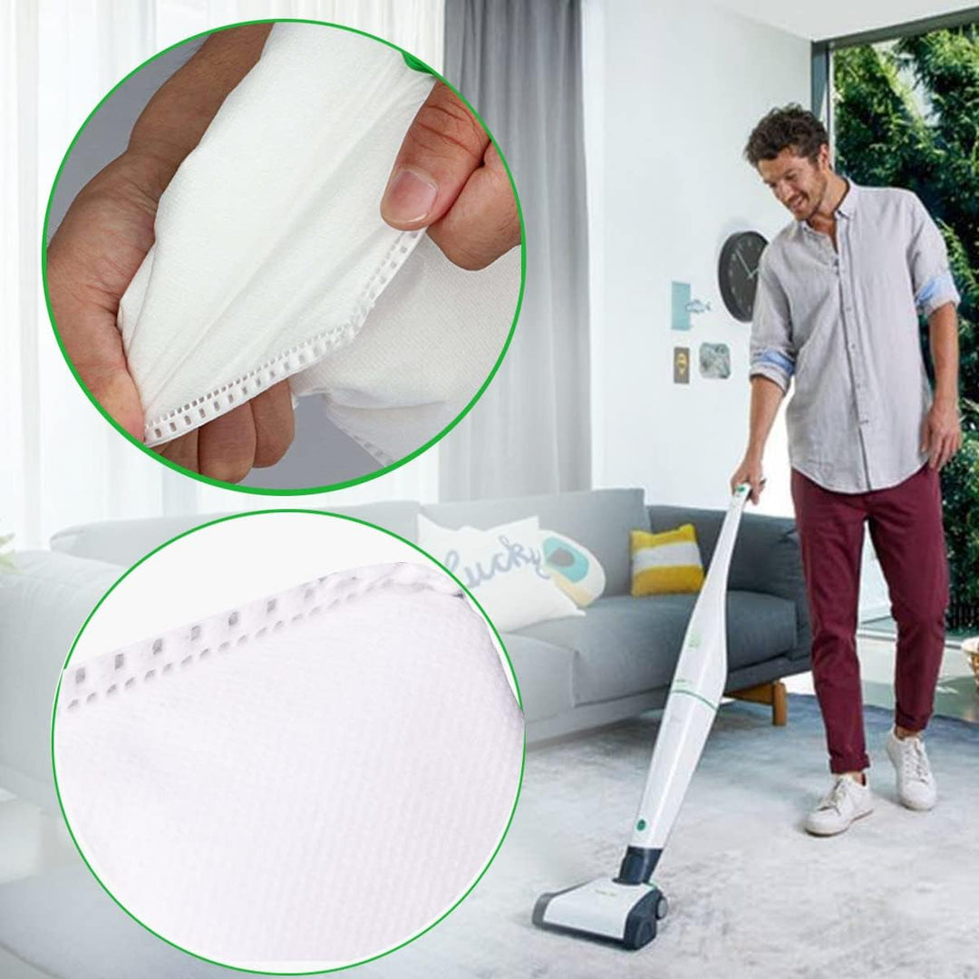 AiLomey 16 Stück Staubsaugerbeutel für Vorwerk Kobold VB100 VB 100 FP100 FP 100, Beutel Filtertüten