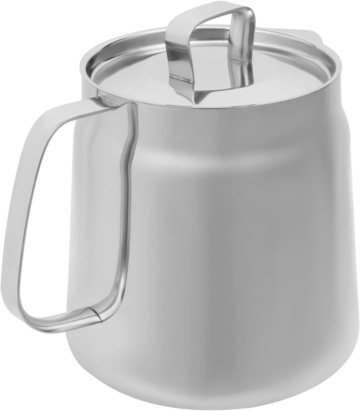 Friteuse mit Siebkorb 2 L Klein Frittiertopf öl, Haus&Outdoor-Camping Friteuse mit Griff, 304 Edelst