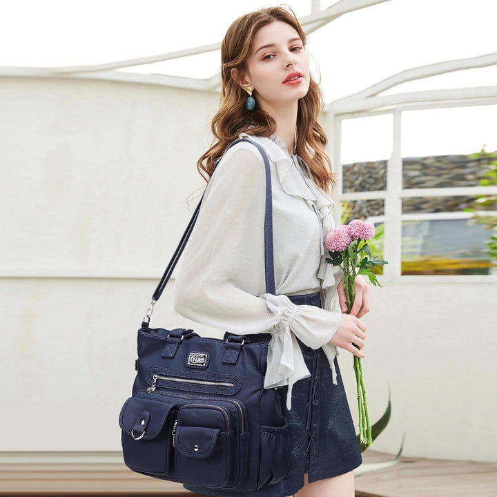 KL928 Handtasche Damen Tasche Umhängetasche Schultertasche Damentaschen gross für Damen Frauentasche