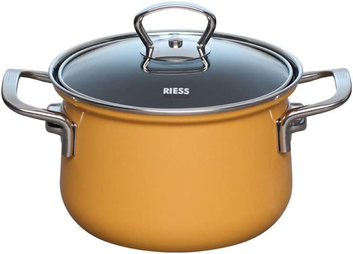 Riess, 0558-113, Emaileset 5-teilig, Nouvelle, ORANGE, LBH 48,5 x 28,5 x 39cm, Gewicht 9,98kg, Fleis