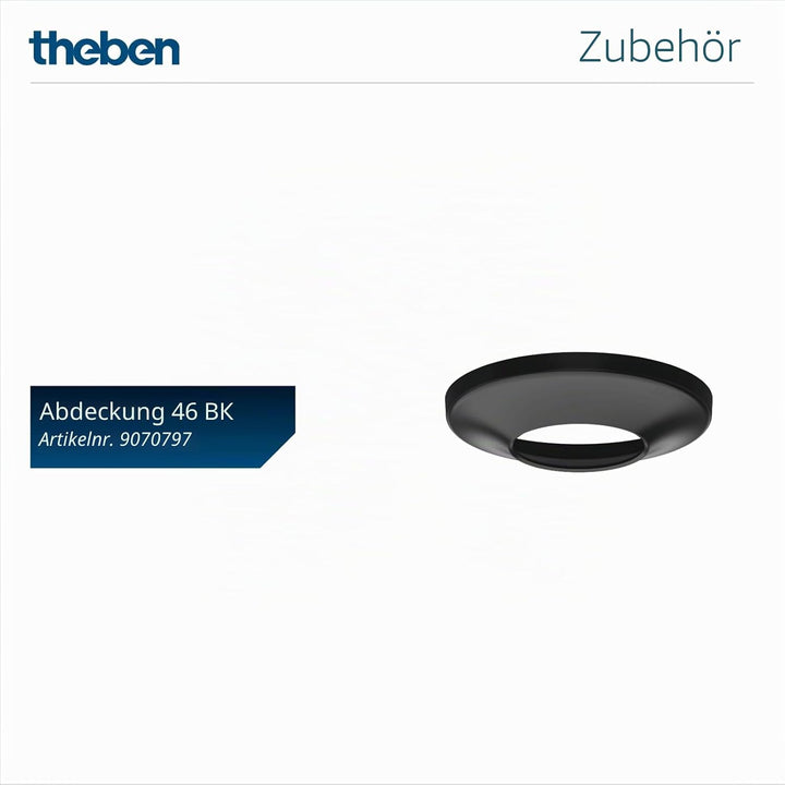 Theben 1060200 thePiccola S360-100 DE WH - Passiv-Infrarot-Bewegungsmelder - Deckenmontage - Runder