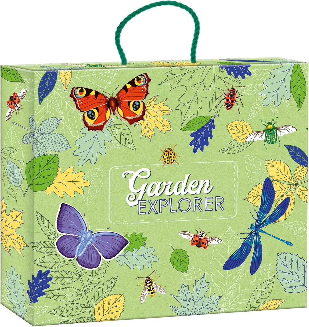 Janod - Garden Explorer - Entdecker-Koffer - Kreativset - 6 Verschiedene Aktivitäten - Basteln für K