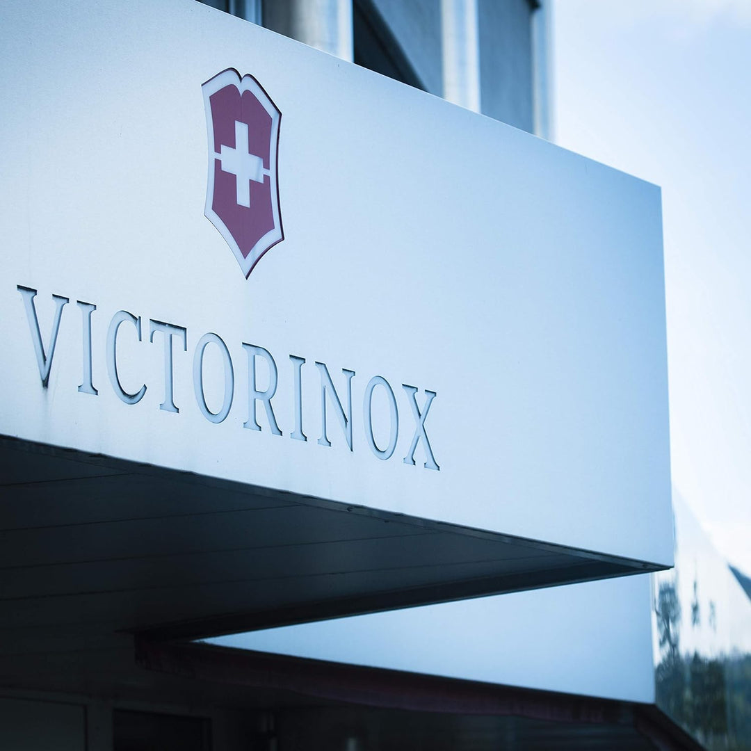 Victorinox Messerblock aus Holz, Messer-Aufbewahrung, Platzsparend, schwarz