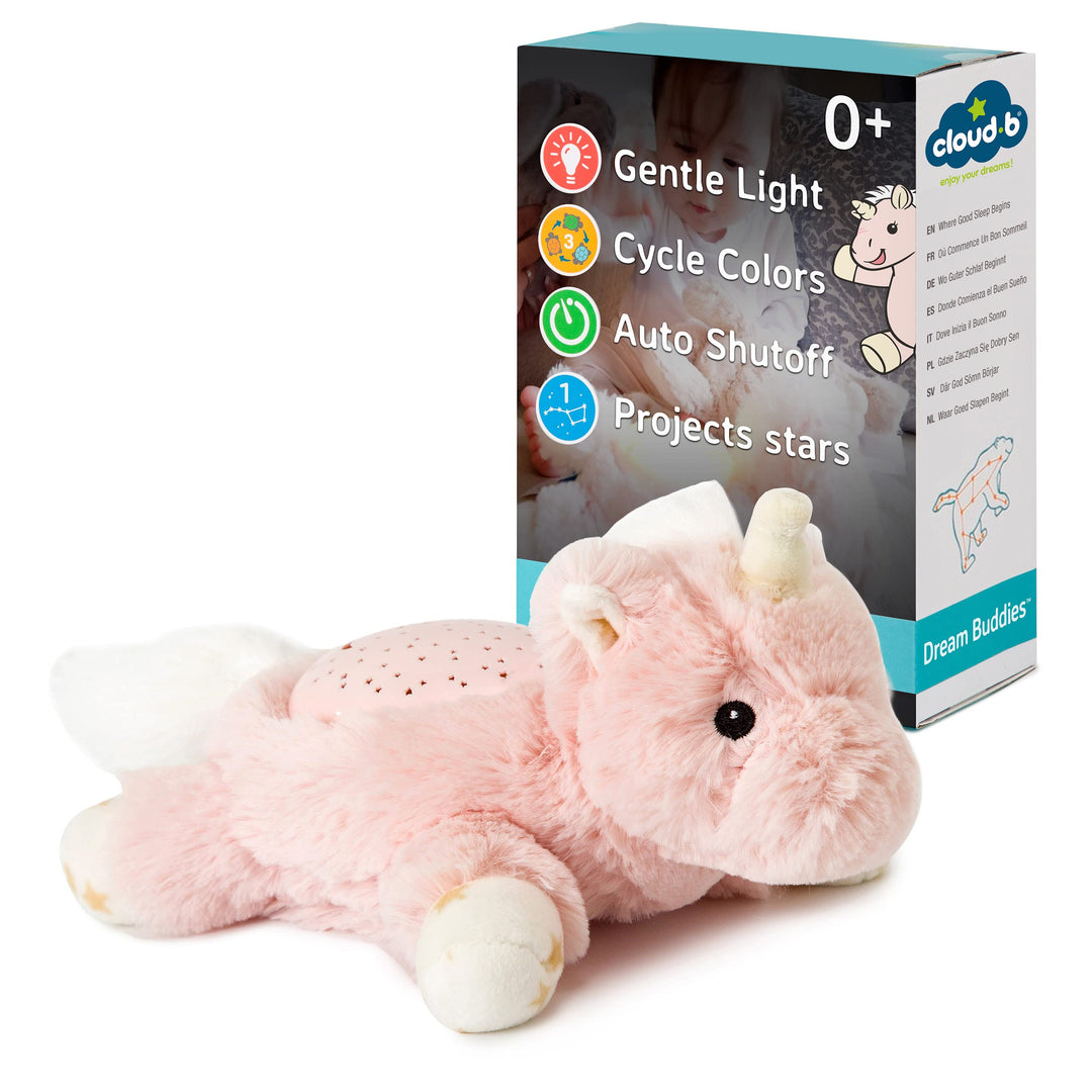 Cloud b Baby Nachtlicht Sternenprojektor | Beruhigendes Nachtlicht für Kinder | Deckenprojektor mit