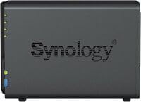 Synology DS223 2-Bay Diskstation NAS (Realtek RTD1619B Quad-Core 2GB Ram 1xRJ-45 1GbE LAN-Port) 24 T