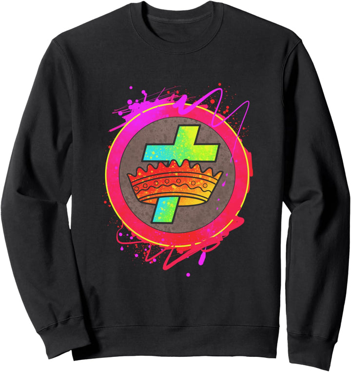 Jesus Kreuzritter Krieger Tempelritter Sweatshirt