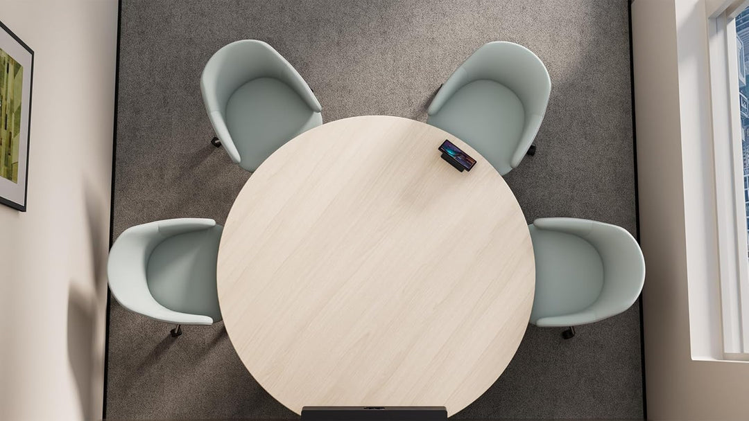 MeetingBar A25-031 - All-in-One 4K-Videokonferenzlösung für kleine Räume mit dreifachen 4K-Kameras,