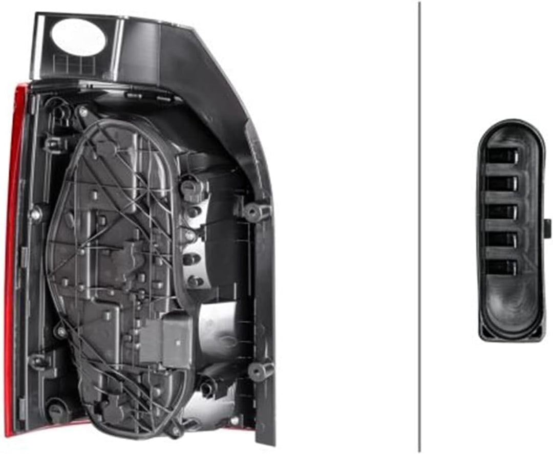 HELLA 2SD 012 336-081 Heckleuchte - rechts - für u.a. VW T6 Box (Sga, Sgh, Sha, Shh), Rechts