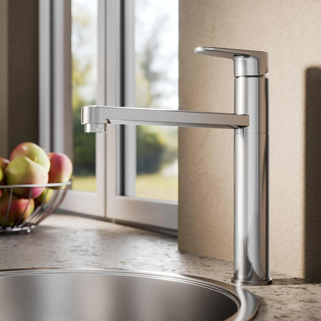 Ideal Standard BC501AA Cerafine O Küchenarmatur hoher Auslauf, Chrom, Chrom