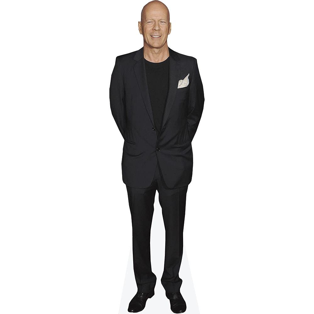 Bruce Willis (Black Suit) Pappaufsteller mini, Pappaufsteller Mini