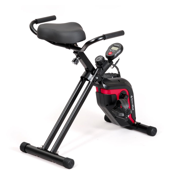 SportPlus | Modell 2022| Tischfahrrad für zuhause | Heimtrainer Fahrrad klappbar für höhenverstellba