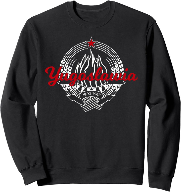 Jugoslavija Wappen Balkan SFRJ Jugoslawien Sweatshirt