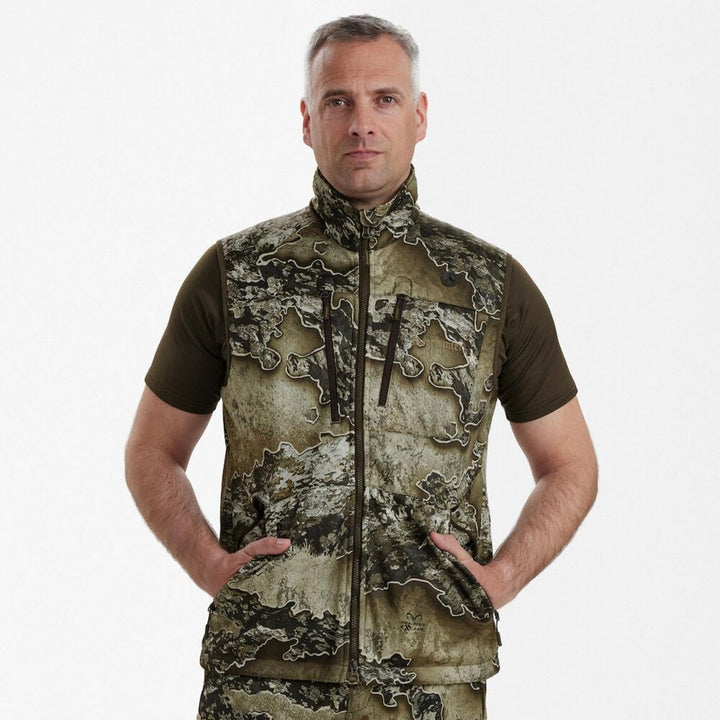 Deerhunter Excape Softshell Waistcoat Art Green, XL Camo