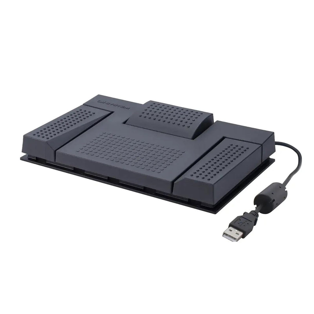 OM System AS-2700 Transkriptionskit – USB-Fusspedal, Stereokopfhörer, leistungsstarke ODMS R8 Softwa
