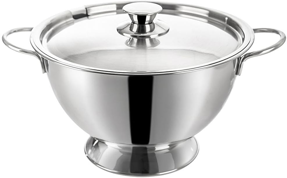 Suppentopf Suppenterrine Supenschale aus Edelstahl 4,5 L