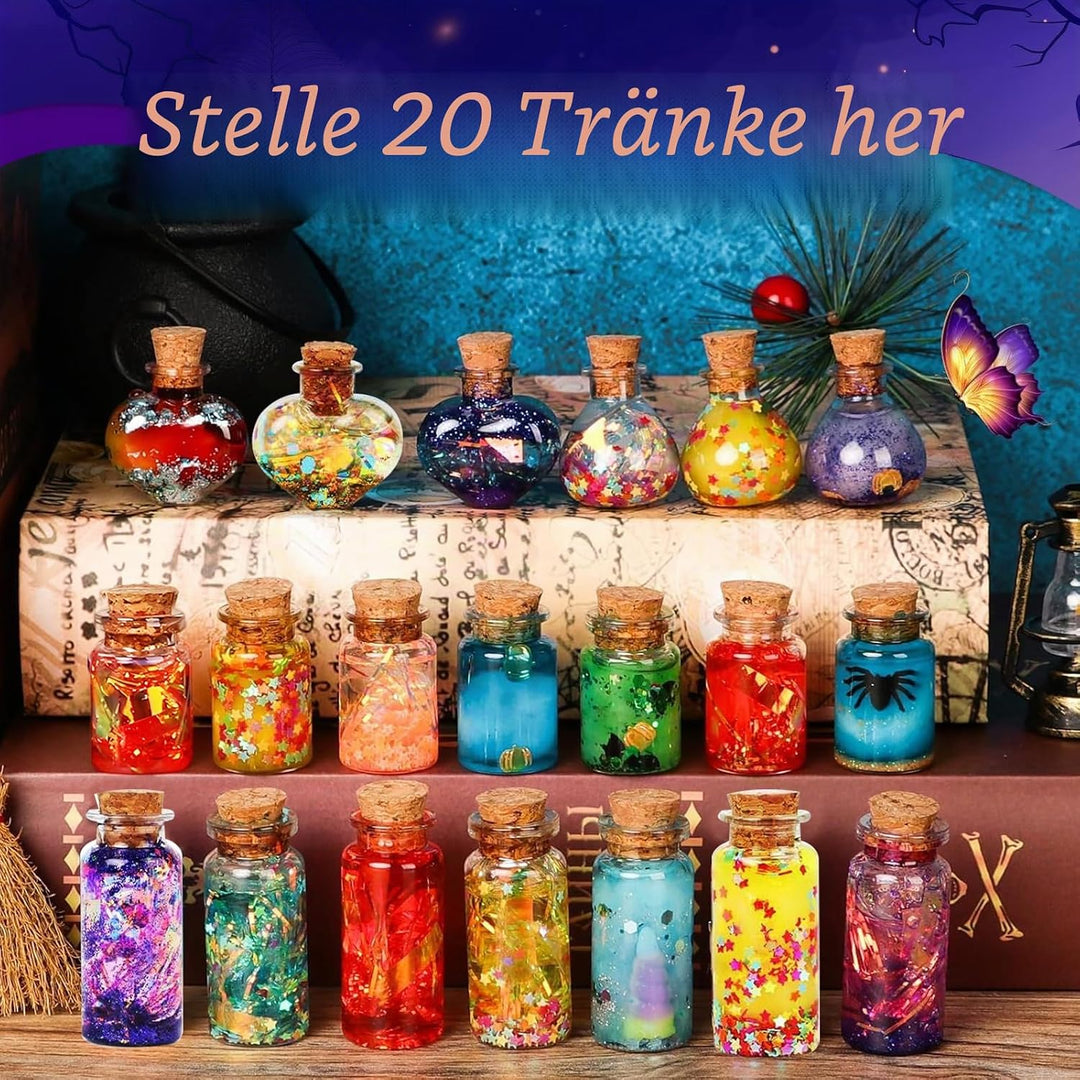UCAMP DIY Kreative Geschenk für Kinder,Zaubertrank Bastelset,Zauberer Zaubertrank Flaschen,Handwerk