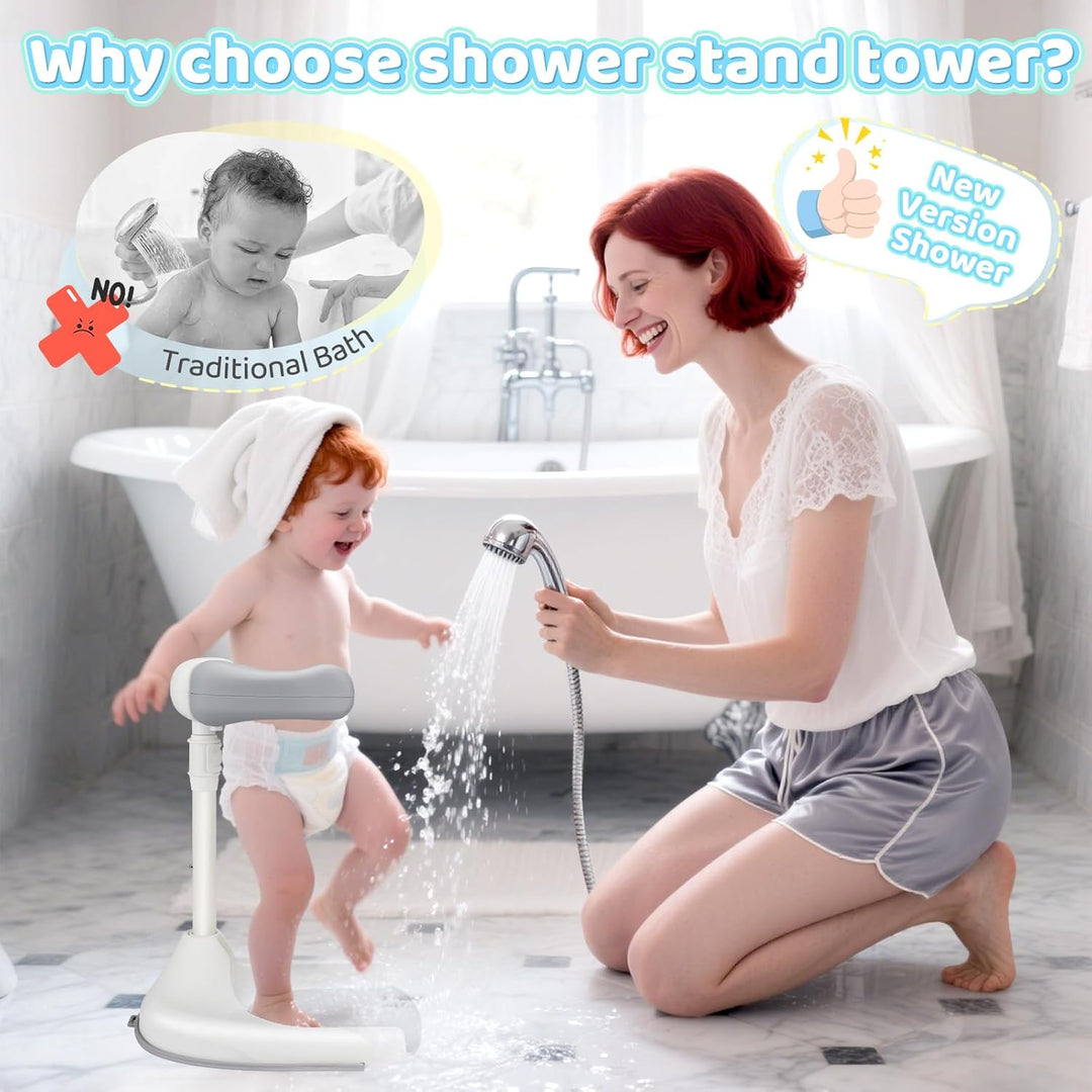 Baby Dusche Ständer,Baby Shower Stand Support,Höhenverstellbar,Mit Rutschfestem Boden Und Sicherheit
